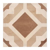 Carrelage sol / mur effet ciment 20x20 cm terra geometria (vendu par boite de 1,20m2)