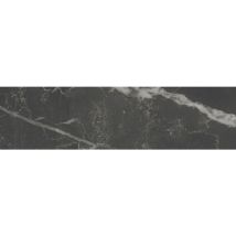 Carrelage sol / mur rectangulaire effet marbre noir mate 6x24 cm scultorea dark diamond miniature J479 (vendu par boite de 0,87m2)