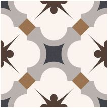 Gayafores – Carrelage Imitation Ciment Gris 16,5x16,5 Cm – Grès Cérame Antidérapant – Haute Résistance Aux Chocs – Pour Pièces Humides