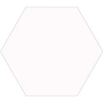 Carrelage tomette blanche 33x28.5 opal blanc - 1m²