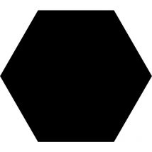 Carrelage tomette noire 33x28.5 opal noir - 1m²