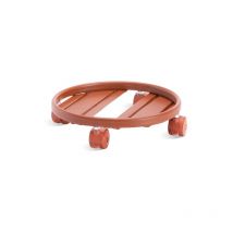 Carrelli sottovaso con ruote Nicoli - ø35
