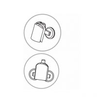 Mobo - Carrellino inferiore e superiore per box doccia cromato modello galileo/leonardo/darwin a marchio ambra 02 carrelino inf. + sup. per box