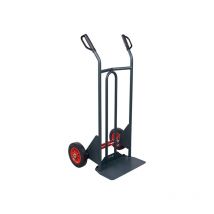 Diable-manutention - Carrello inclinabile elettricamente - Ruote di gomma - Carico massimo 350kg - 810300120