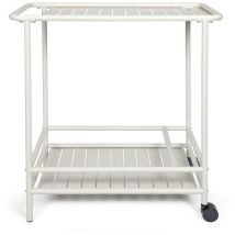 Carrello da giardino 61 x 42 cm bianco - GS163C Livoo