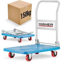 Carrello da trasporto - carrello con piattaforma - pieghevole - fino a 150 kg