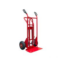 Diable-manutention - Carrello in acciaio a 3 posizioni - Carico massimo 250kg / 350kg - Ruote gonfiabili - 810006146