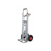 Diable-manutention - Carrello in alluminio a 3 posizioni - Capacità di carico 250 kg / 350 kg - Ruote gonfiabili - STC3