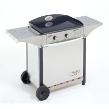 Barbecue Roller-grill Chps600 Acciaio Inox Legno Pieghevole