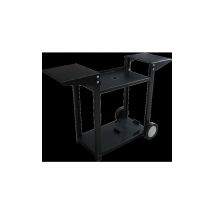 Carrello per piastra a 2 fuochi - Acciaio epossidico - CHA007