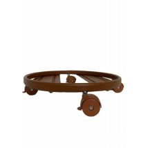 Chariot Porte Plantes Traditionnel Circulaire Diamètre 25 Cuit Tecnokit