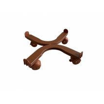 Chariot Porte Plantes Ligne Speedy Carré 33,5x33,5 Cm Cuit Tecnokit