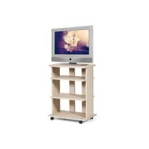 Argonauta - Carrello porta Tv Olmo 3 ripiani c/rotelle Cm 60x45xH 81
