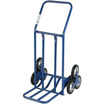 Carrello Portapacchi per Scale 120 Kg in Metallo Tosini Blu