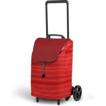 Carrello portaspesa trolley richiudibile Easy Fantasy Gimi Fantasy Red