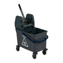Sprintus - Carrello pulizia secchio 1x35l con divisorio.Press Ku.