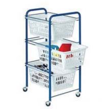 Carrello siena 3 piani - cm.32x38x67h.