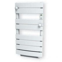 Cayenne - Carrera Handtuchtrockner-Heizkörper 750 w + 1000 W-Gebläse – Kleiderbügel mit flachem Flügel – Weiß