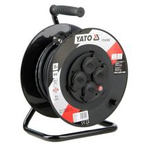 Yato - YT-81053 enrollacables 4 salidas ac 30 m