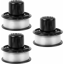 KZQ - Carrete de hilo A6226 para desbrozadora Black & Decker GL360 / GL310 / GL250 / GL360SB. Repuesto para desbrozadora inalámbrica Black & Decker