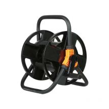 Carrete de manguera, soporte de almacenamiento de tubería de agua abs, herramienta de un solo brazo para jardín, lavado de autos, riego