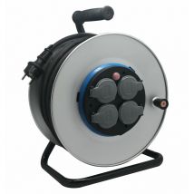Carrete de sitio eléctrico con tierra L.40 m ho7rnf 3g1.5 Electraline Electraline