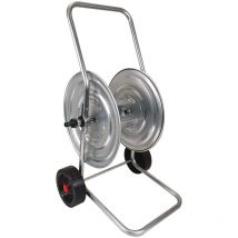 Brixo - Carrete para manguera de jardín con ruedas - 140 metros - A3359Z