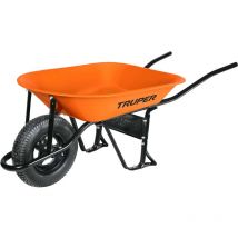 Carretilla con llanta neumática - 65 l