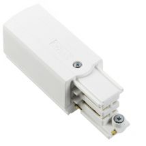Molto Luce - Conector de extremo de alimentación recto Sylvania XTS12-3 para Global Trac Pro Rail