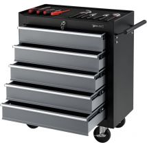 Pro.tec - Carrito de Herramientas con 5 Cajones y 4 Ruedas [ ]