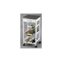 Carro de cocina 3 pisos inox