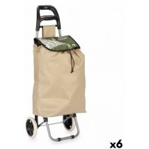 Kinvara - Carro de Compra Market 33 l 88 x 10,5 x 35,5 cm (6 Unidades)