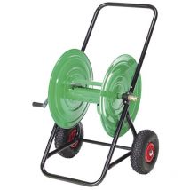PAPILLON carro portamangueras acero 80 metros rueda neumática