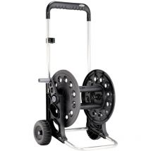 Enrollador de manguera para 60Mt de manguera con acoplamientos Ecosei 8980 Claber