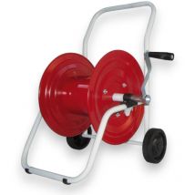 Carro portamangueras de jardín de acero galvanizado de gran resistencia G42