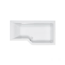 Ite Urban Edge1675 x 850mm rh Shower Bath - White - 02528 - Carron