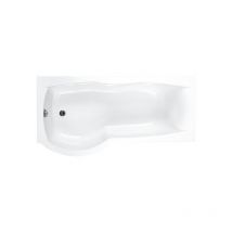 Carron - lh Sigma 1800mm Shower Bath 5mm Bath - White - 02471