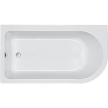 Status Shower Bath rh 1550x850 5mm White - 02400 - Carron