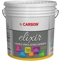 Pittura lavabile extra coprente Carson Elixir Bianco - 750 ml