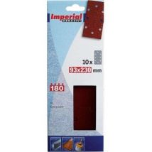 Carta Abrasiva A Fogli Bd Imperial Grana 180 Mm 93x230 Cf=pz 10