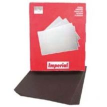 Carta abrasiva impermeabile in fogli - grana 120 100 pezzi Imperial