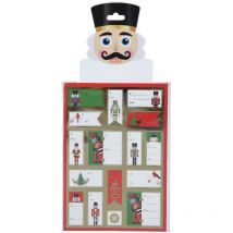 Peragashop - Carta adhesiva rectangular timbre cascanueces 0.01 x 14.5 x 21 cm