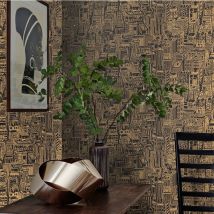 Carta da Parati New York in Fogli di Carta, 250x200cm