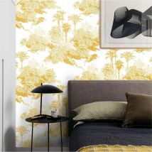 Wallpapers4beginners - Carta da Parati Toile de Jouy in Fogli di Carta, 250x200cm