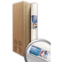 E-delux - Rivestimento murale tnt verniciabile 150 g Profhome NormVlies 299-150 carta fodera liscia in tessuto non tessuto 4 rotoli 75 m2