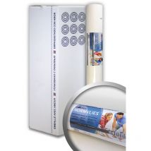 E-delux - Rivestimento murale tnt verniciabile 150 g Profhome NormVlies 299-150 carta fodera liscia in tessuto non tessuto 9 rotoli 168,75 mq