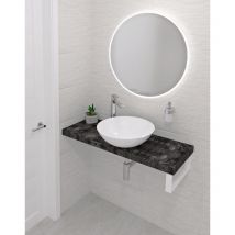 Sapho - Carte avice 150x36cm, pierre frites