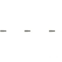 Carte De 3 Embouts Étoile Percée Ttx25 Longueur 25 Mm - Hanger - 133044