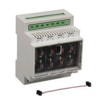 Velleman - Extension pour carte relais wlan, adaptée pour le montage sur rail din, 8 relais, 12-24 vdc, 16 a