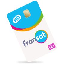 Carte Fransat Pour Réception Tnt – Décodeur Satellite Hd Avec Accès Chaînes – Compatible Avec Tous Les Téléviseurs